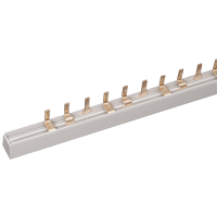 Шина соединительная типа PIN (штырь) 3Р 63А (дл.1м)   (кор 10 шт.)