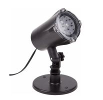 LED проектор Neon-Night белые снежинки, 220В