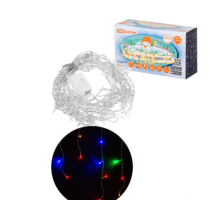 Гирлянда светодиодная "Бахрома" 1,9х0,5 м, 68LED, многоцветн., 8 режимов, 250 В, IP20, TDM
