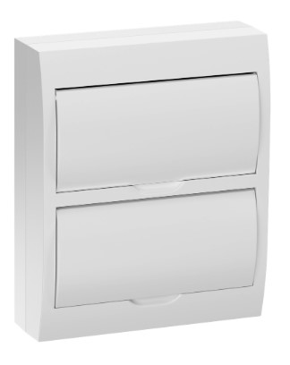 Корпус пластиковый ЩРН-П-24 белая дверь IP41 GENERICA