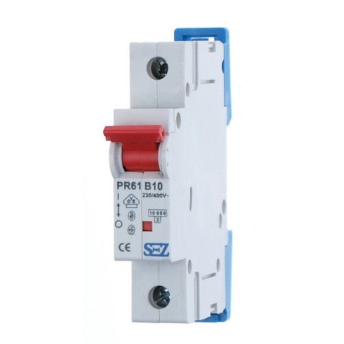 Sez Автоматический выключатель 1p C  1A (10kA) 230В(AC) PR 61-C 1 0099201