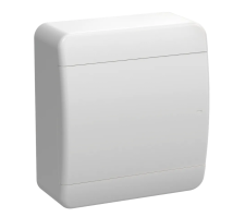 TEKFOR Корпус пластиковый ЩРН-П-8 IP41 белая дверь IEK