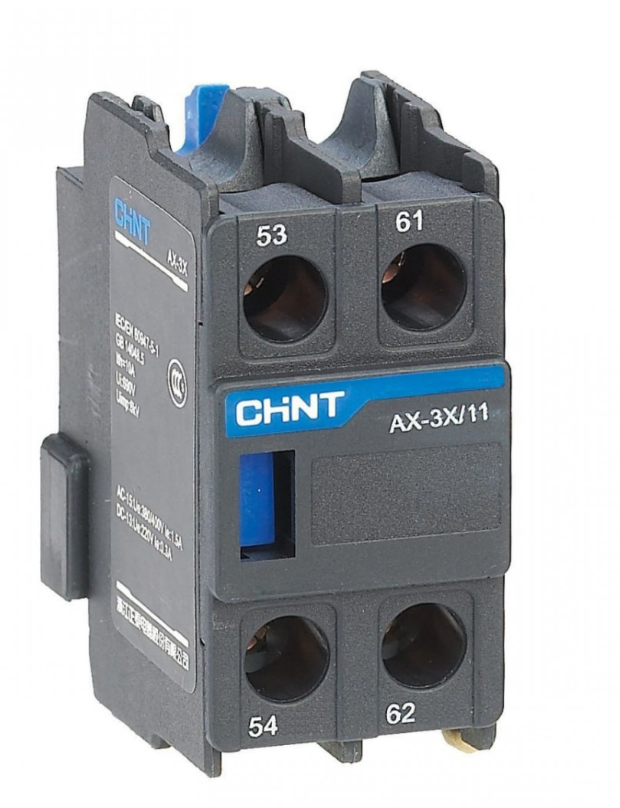 Приставка 1НО+1НЗ доп. контакты AX-3X/11 к контактору NXC-06~630