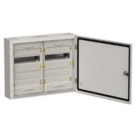 TITAN 5 Корпус металлический ЩРн-48 (2х24) 460х570х140мм IP54 серый (одна дверь) IEK
