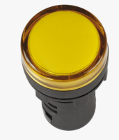 Лампа AD16DS(LED)матрица d16мм  230В жёлтый  AC TDM