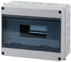 Корпус пластиковый навесной ЭРА SIMPLE КМПн-12 IP65 серый