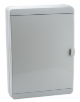 Корпус пластиковый OptiBox P-BNN-3-54-IP65 ( дверь непрозрачная серая )