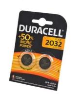  Элемент питания CR2032 литиевый бл. 2шт DURACELL (2/20)