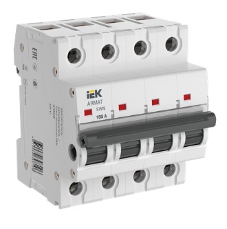ARMAT Выключатель-разъединитель SWN 4P 100А IEK