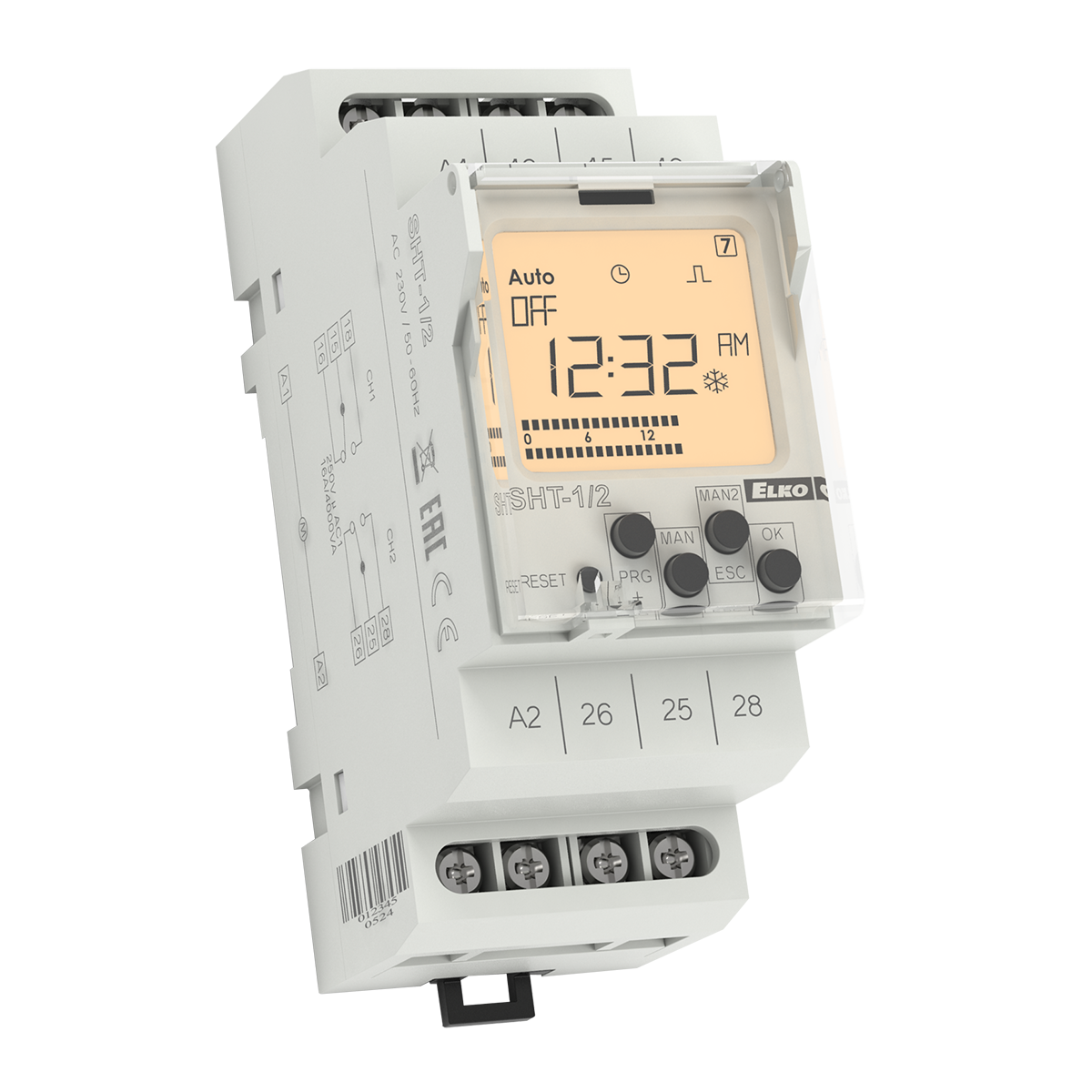 ELKO Таймер цифровой  SHT-1/UNI AC/DC 12- 240 V