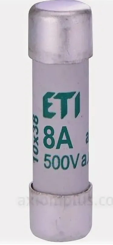 Предохранитель ETI CH 10x38 gG 8A, 500V