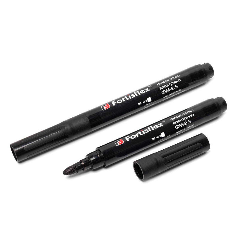 Фломастер электрика маркировочный ФМ-2,5 (черн.) (Fortisflex)