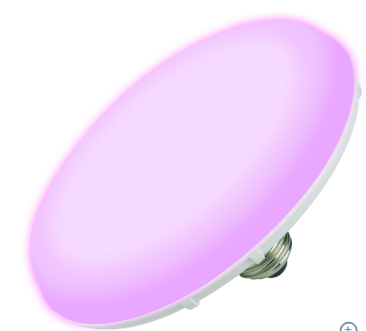 LED-U150-16W/SPSB/E27/FR PLP30WH Лампа светодиодная для растений. Форма «UFO», матовая.  Спектр для рассады и цветения. Картон