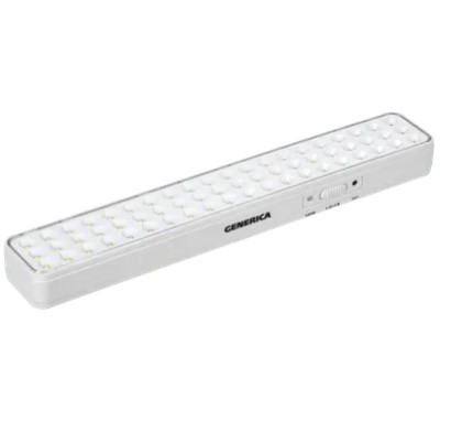 Светильник светодиодный аккумуляторный ДБА 1060 непостоянного действия 60LED 6ч 6Вт GENERICA