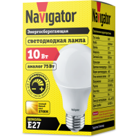 Лампа Navigator 14 122 NLL-A60-10-230-2.7K-E27-DIMM