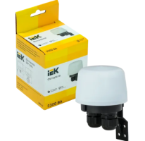 Фотореле ФР 604 макс. нагрузка 3300ВА IP66 белый IEK