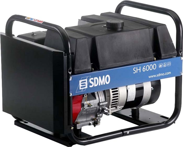 Генератор SDMO 6 кВт