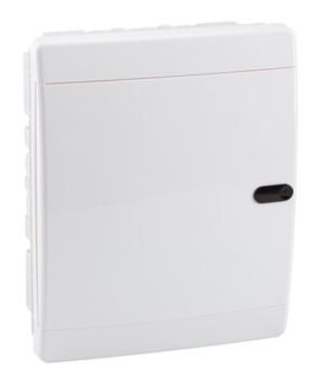 Корпус пластиковый OptiBox P-CVN-1-18-IP41 ( дверь непрозрачная белая )