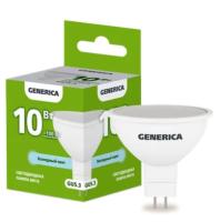 Лампа светодиодная MR16 софит 10Вт 230В 6500К GU5.3 GENERICA