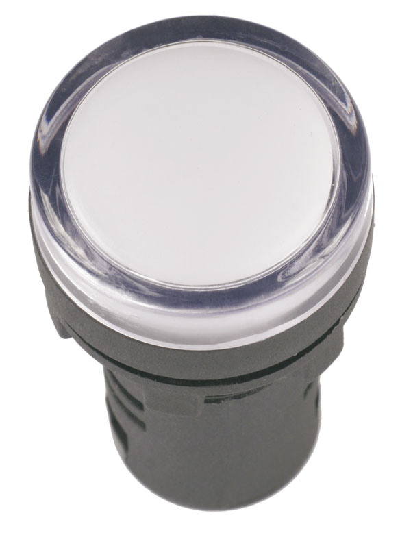 Лампа AD16DS(LED)матрица d16мм белый 230В AC ИЭК #(10/600)
