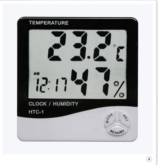 А42053,Индикатор HTC-1, Т=(-10...70)°С,¶погр. 1°С,¶RH=(10...99%)