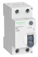 УЗО 2Р 63А 30мА 4,5кА A City9 Systeme Electric (1)