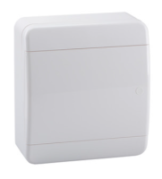 Корпус пластиковый OptiBox P-BNN-2-08-IP40 ( дверь непрозрачная белая )