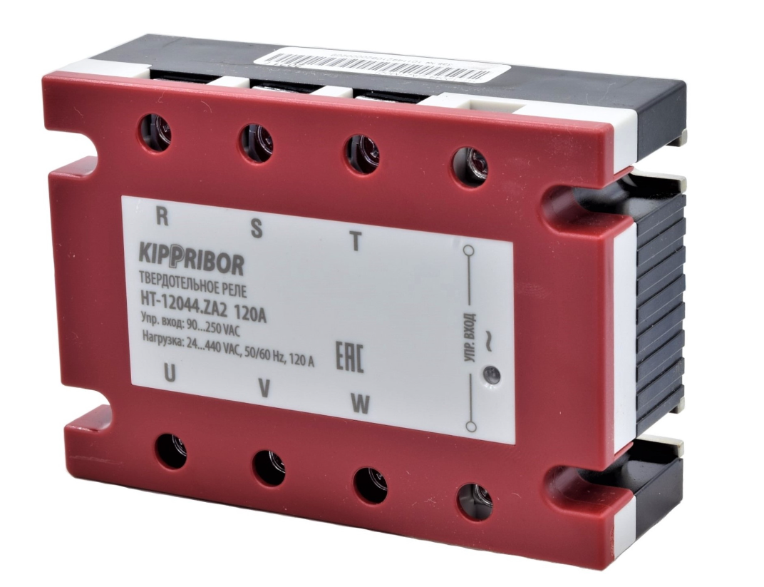 Реле твердотелое трёхфазное HT-12044.ZA2 120A 220V