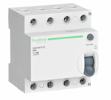 УЗО 4Р 25А 30мА 4,5кА A City9 Systeme Electric (1)
