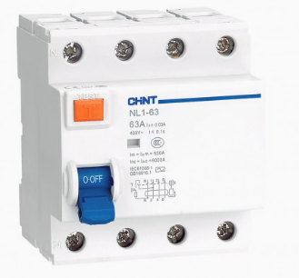 УЗО NL1-63 4P 40A 300mA 6kA тип AC (DB) (R)