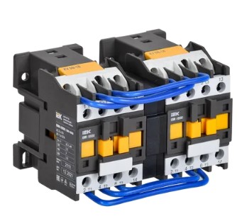 Контактор КМИ-10930 реверс 9А 400В/АС3 2НО IEK