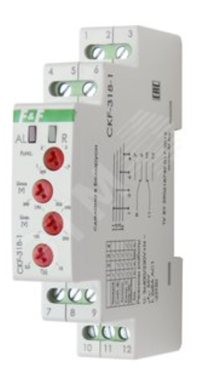 Реле контроля фаз и напряжения CKF-318-1