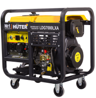 Электрогенератор дизельный LDG 7000LXА Huter
