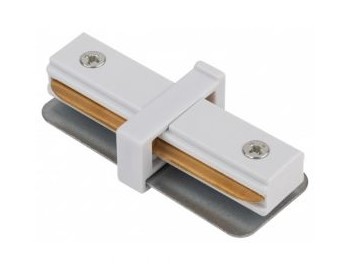 Коннектор прямой для однофазного шинопровода белый TR-1PA-IC-WH ЭРА (1/100)