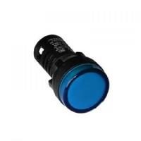 Лампа AD16DS(LED)матрица d16мм синий 230В AC ИЭК #(10/600)