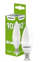 Лампа светодиодная C35 свеча 10Вт 230В 4000К E14 GENERICA