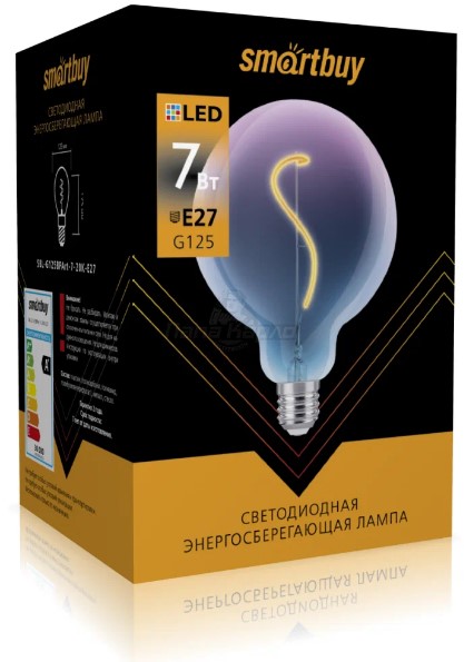 Светодиодная (LED) Лампа ART Smartbuy-G125BP-7W/2000/E27