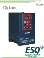 Частотный преобразователь ESQ-A200-2S0007 0.75кВт 200-260В 