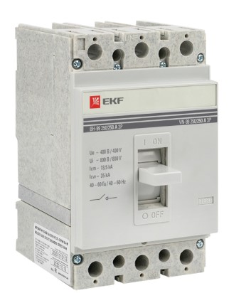Выключатель нагрузки ВН-99 250/250А 3P EKF PROxima
