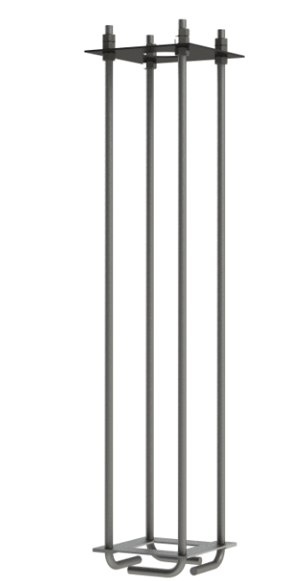 Фундамент закладной ФШ-1,0-К224-Мц180-М14-4