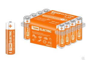 Элемент питания LR03 AAA Alkaline 1,5V BOX-24 TDM
