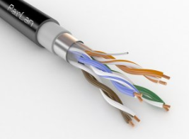 Кабель «витая пара» (LAN) ParLan F/UTP Cat5e 4х2х0,52 PVC/PE
