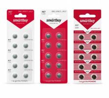 Батарейка часовая Smartbuy AG7-10B (10/2000)