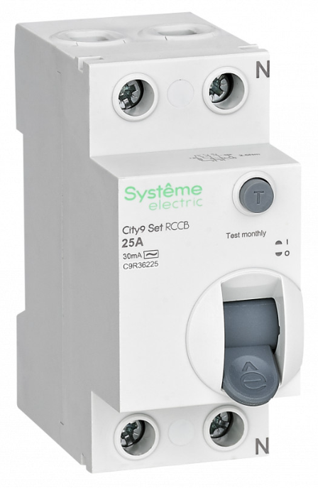 УЗО 2Р 25А 30мА 4,5кА AC City9 Systeme Electric (1)