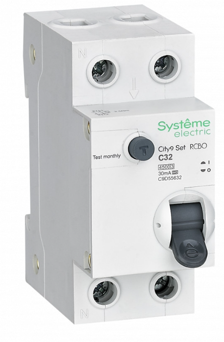 Дифф. автомат 32А 30мА 4,5кА C А City9 Systeme Electric (1/6)