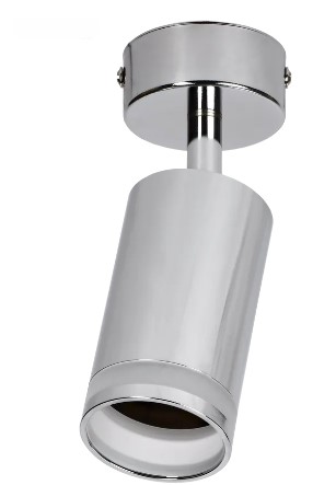 LIGHTING Светильник 4006 накладной настено-потолочный под лампу GU10 хром IEK