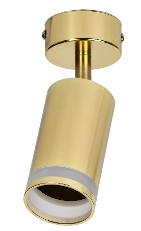 LIGHTING Светильник 4006 накладной настено-потолочный под лампу GU10 золото IEK