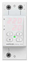 Реле напряжение с контролем тока Welrok VI-63 Red