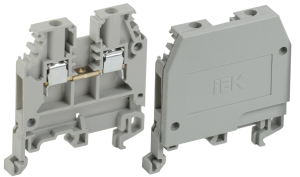 Зажим наборный ЗНИ-2,5мм2 (JXB24А) серый ИЭК #(50/800)