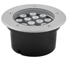 Светодиодный светильник тротуарный (грунтовый) Feron SP4114 12W  230V IP67 32023